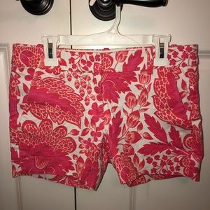 J. Crew 4” Patterned Shorts